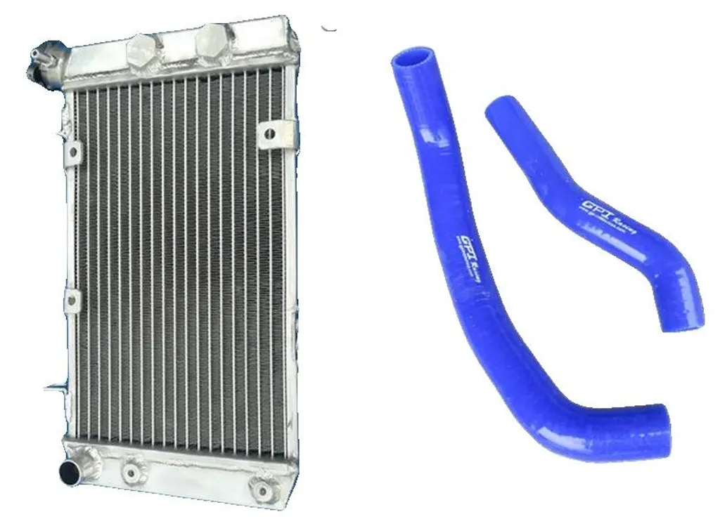 Radiateur de refroidissement bleu en alu pour Quad Suzuki LTZ 400 KFX