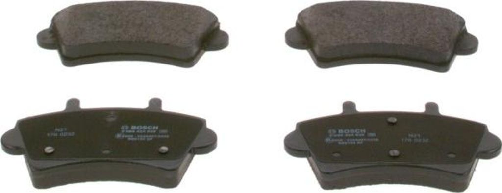 BOSCH Bremsbeläge Satz Vorne für NISSAN INTERSTAR Kasten (X70) 0 986 424 938