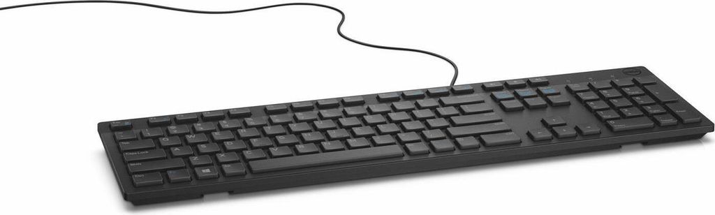 Dell KB216 - Tastatur - USB - QWERTY - US International - Schwarz - für Alienware 13 R2, Inspiron 3459, Latitude 34XX,