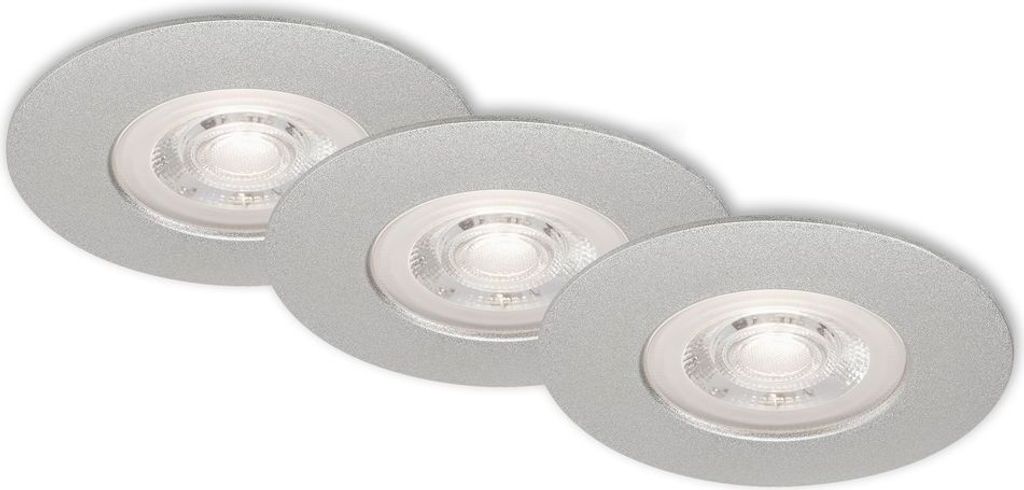 Lampade da incasso a LED, set da 3 lampade da soffitto da 5 Immagine del prodotto 