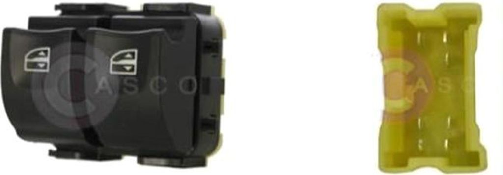 CASCO CWR71070AS Fensterheberschalter für RENAULT Twingo III Schrägheck (BCM) Vorne Fensterheber Schalter