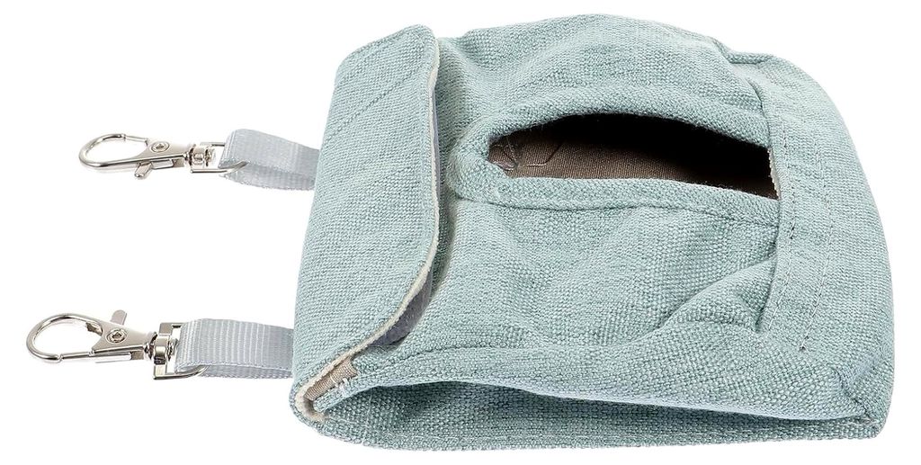 Heuraufe für Kaninchen mit Fensterdesign 4,3X4,3X0,8 Zoll Wiederverwendbarer Heuspeicherhalter für Meerschweinchen und Hamster in Kleintiergehegen