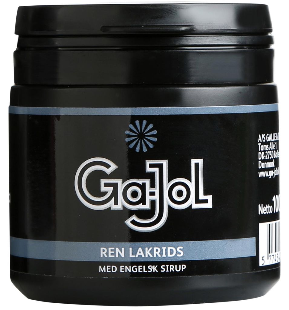 Ga-Jol Ren Lakrids 100g Produktbild 
