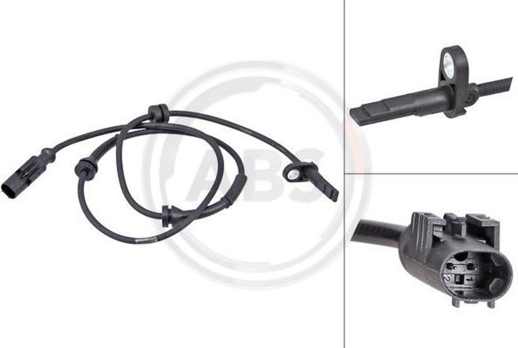 A.B.S. 31835 Raddrehzahlsensor OE 51742256 kompatibel mit Spider, Brera, Alf. 159