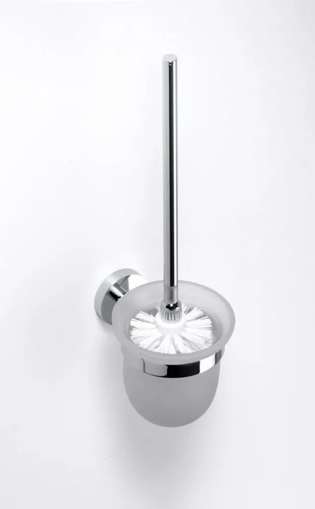 Accessoire WC OMEGA goupillon de toilettes verre pour décoration