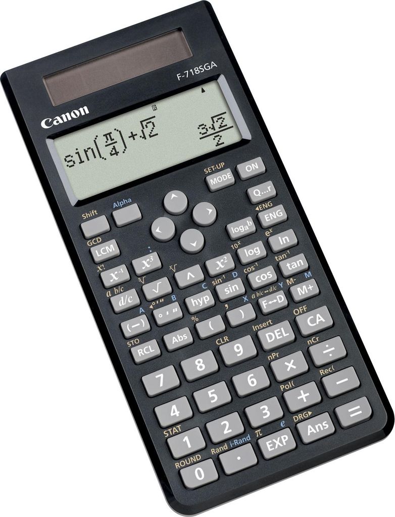 Canon Taschenrechner F 718SGA Solar / Batteriebetrieb