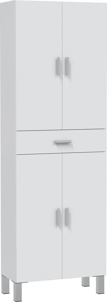Colonne de salle de bain ARUBA 60cm : optimisez l'espace avec 4 portes