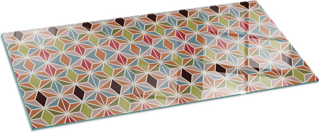 Funkenschutzplatte – Glasbodenplatte für Kaminofen – Kaminunterlage aus Glas – 125x50 cm – Feuerfeste Ofenbodenplatte – Hitzebeständige...