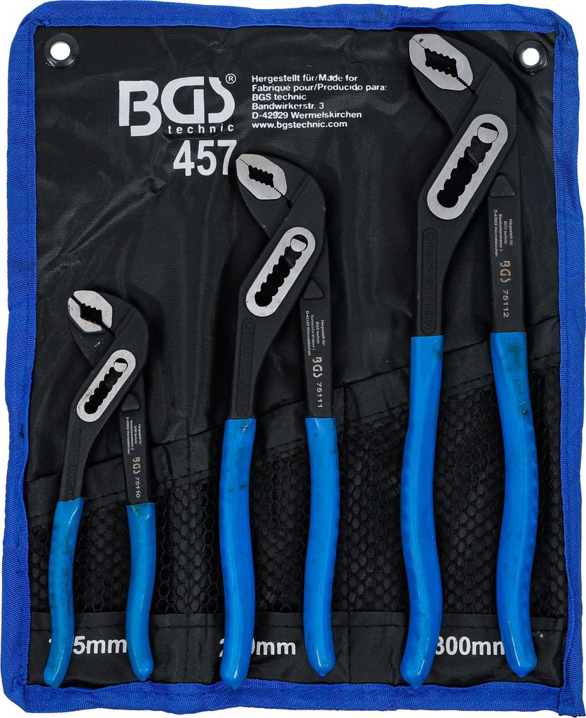 BGS technic Water Pump Pliers Set, 1,32 kg Obrázek produktu 