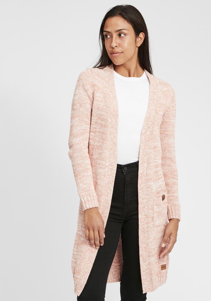 OXMO OXPhiletta Damen Lange Strickjacke Grobstrick Cardigan Produktbild 