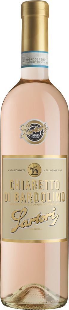 Bardolino Chiaretto DOC Casa Vinicola Sartori 0,75 Liter Produktbild 