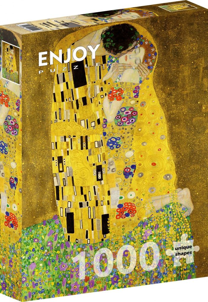ENJOY Puzzle Gustav Klimt: Der Kuss 1000 Stück