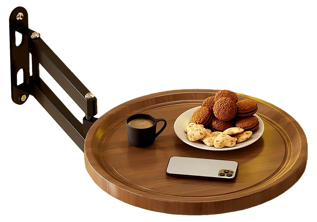 Klappbare Wandplatte, Wandklapptisch für Bett und Balkon, Couchtisch für kleine Räume