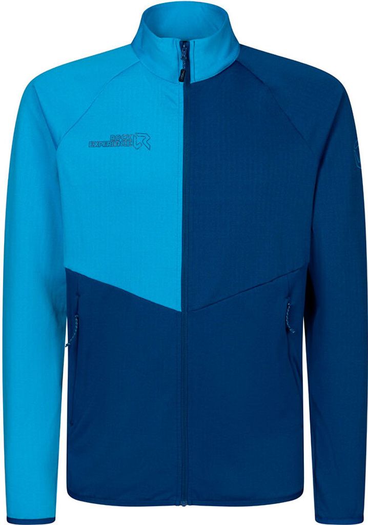 Rock Experience Re Albatross Fleece Mit Durchgehendem Reißverschluss Blau S Mann Blau S
