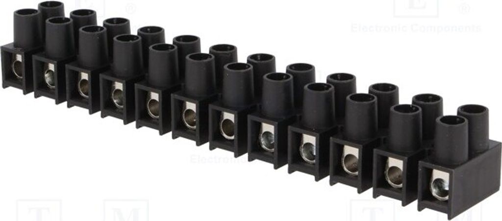 1x Klemmleiste Wege: 12 57A 10mm2 Schraubklemme 400V Klemmen: 24 LTA12-10.0 22512