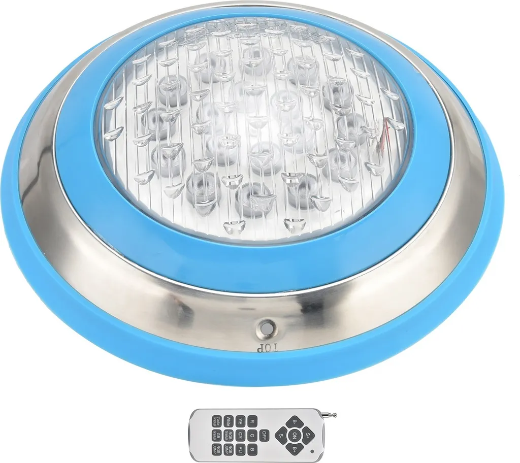Lampe de piscine LED submersibles RVB avec télécommande étanche IP68 - 3