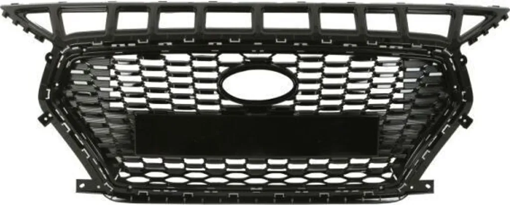 Grille de calandre avant compatible Hyundai i30 PD - Look d'origine Noir