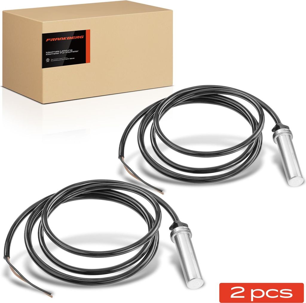 Frankberg 2x ABS Sensor Hinten für VW LT 28-35 II Bus 2DB 2DE 2DK LT 28-46 II Kasten 2DA 2DD 2DH