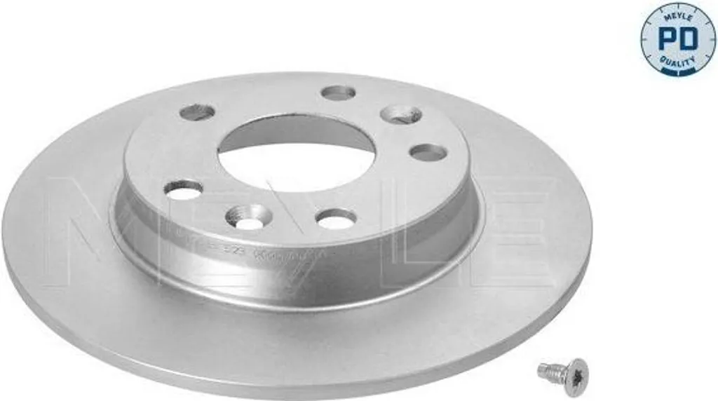 Paire de Disques de Frein Arrière 39,5mm MEYLE pour Renault Zoe BFM