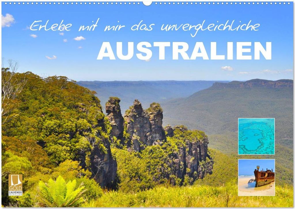 Erlebe mit mir das unvergleichliche Australien (Wandkalender 2026 DIN A2 quer), CALVENDO Monatskalender