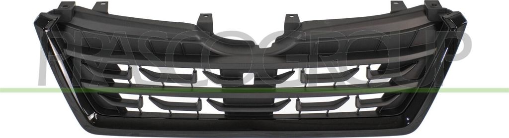 PRASCO SB8262001 Kühlergrill Frontgrill für SUBARU Forester V (SK) Schwarz