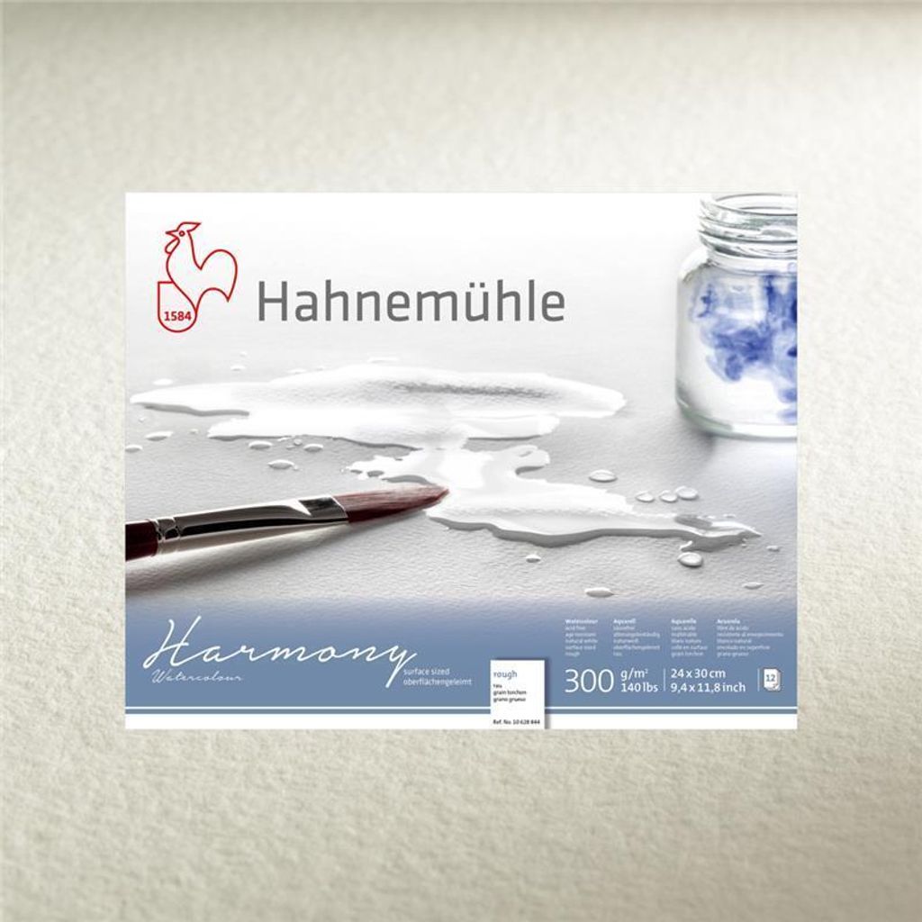 Hahnemühle Harmony Watercolour Aquarellblock - 300 g/m² - Produktbild 