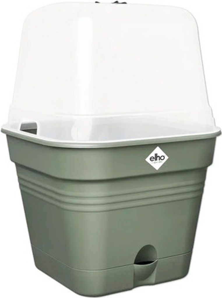 Pflanztopf Anzuchttopf Elho Green Basics Kunststoff 15 x 15 x 12,1 cm grün