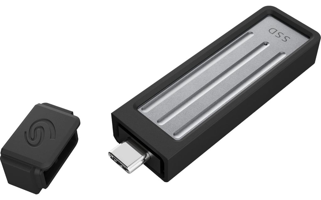 SEAGATE Ultra Compact 2TB SSD USB-C Dark Grey (STMX2000400) Produktbild 