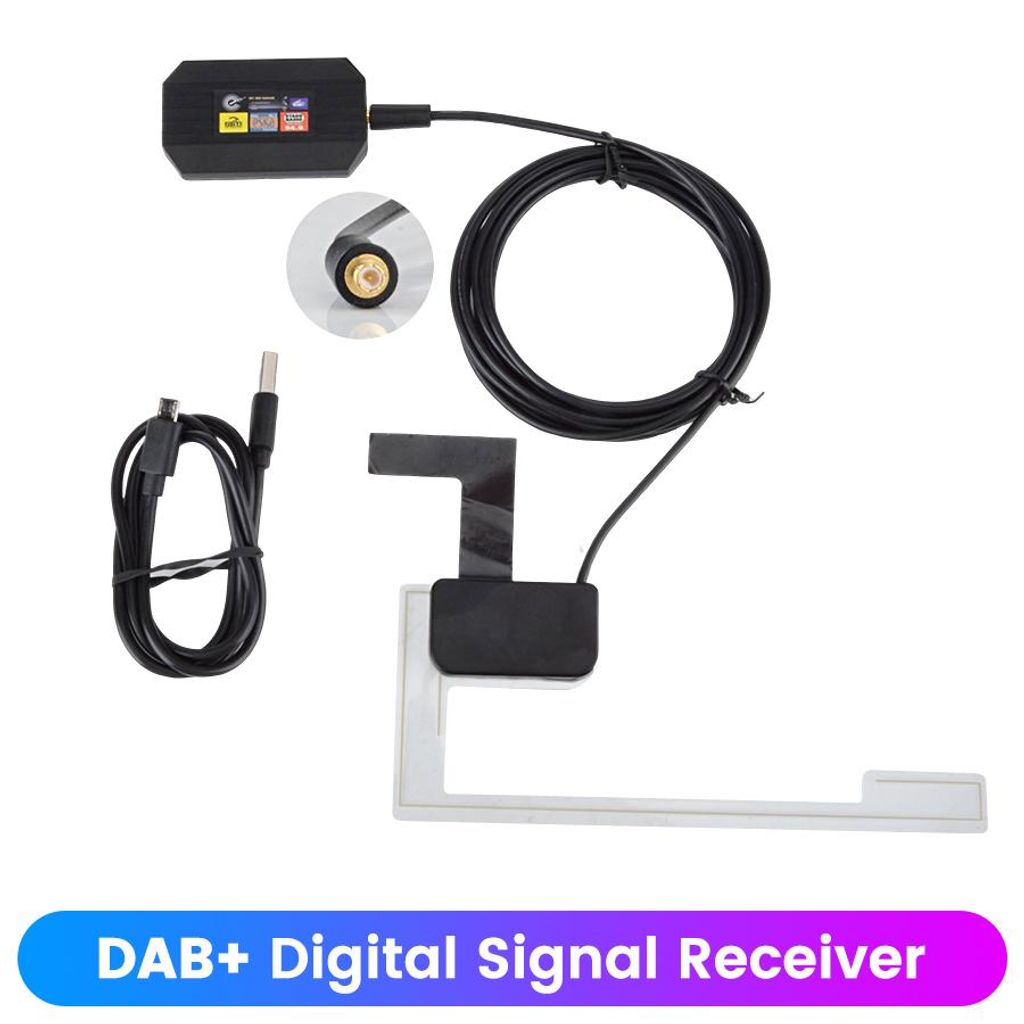 Hexinex DAB+ Box : antenne pour radio numérique, adaptateur Image du produit 
