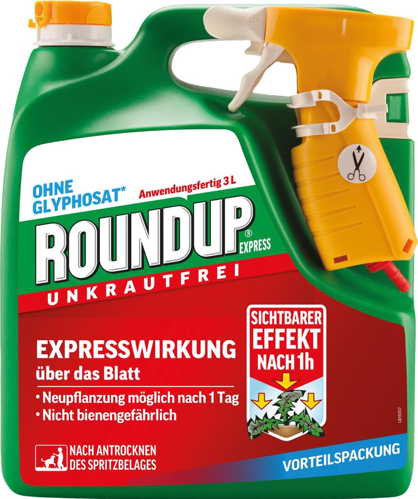 Roundup Express Sprühsystem - 3 Liter Produktbild 
