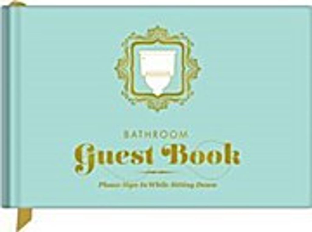 Bathroom Guest Book