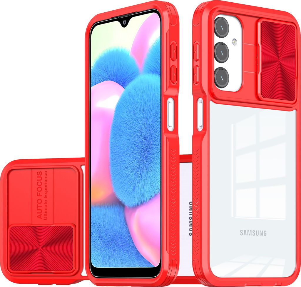 Hülle für Samsung Galaxy A24 4G Transparent TPU Bumper Produktbild 