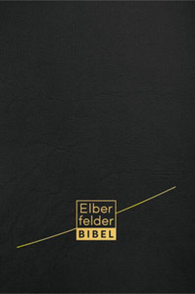 Elberfelder Bibel - Standardausgabe, Kunstleder schwarz Produktbild 