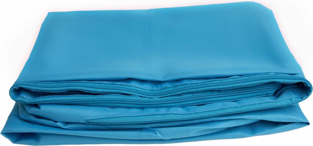 Gartenbank Kissenbezug 160x50x7cm Gartenbank Abdeckung mit Reißverschluss Wetterfeste Blau Gartenbank Kissenhülle Gartenbankbezug auflage bezug