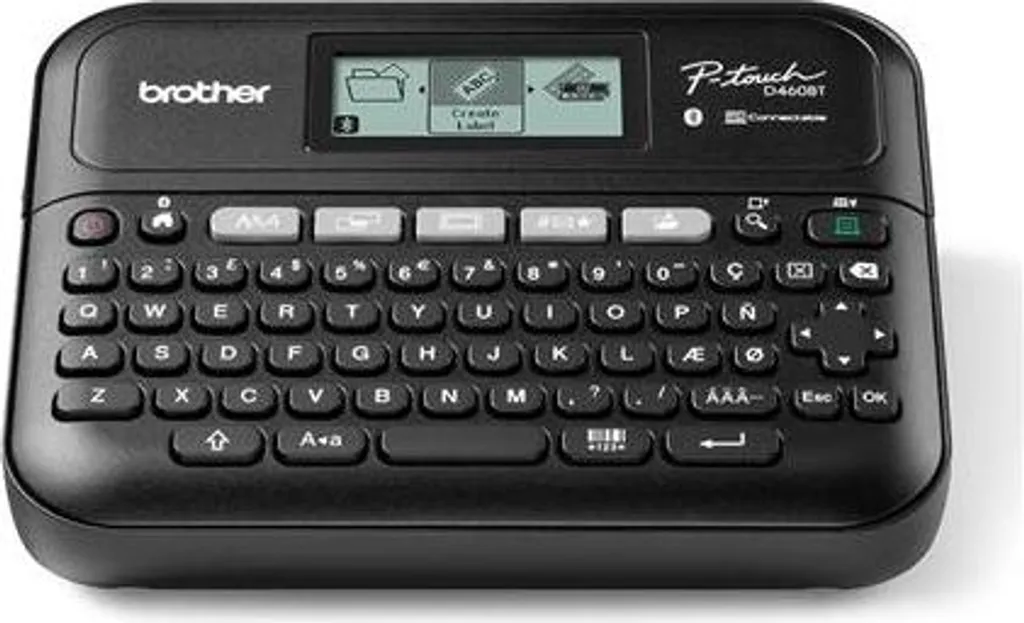 Brother PT-D460BTVP Imprimante Thermique Bluetooth à Écran Rétroéclairé
