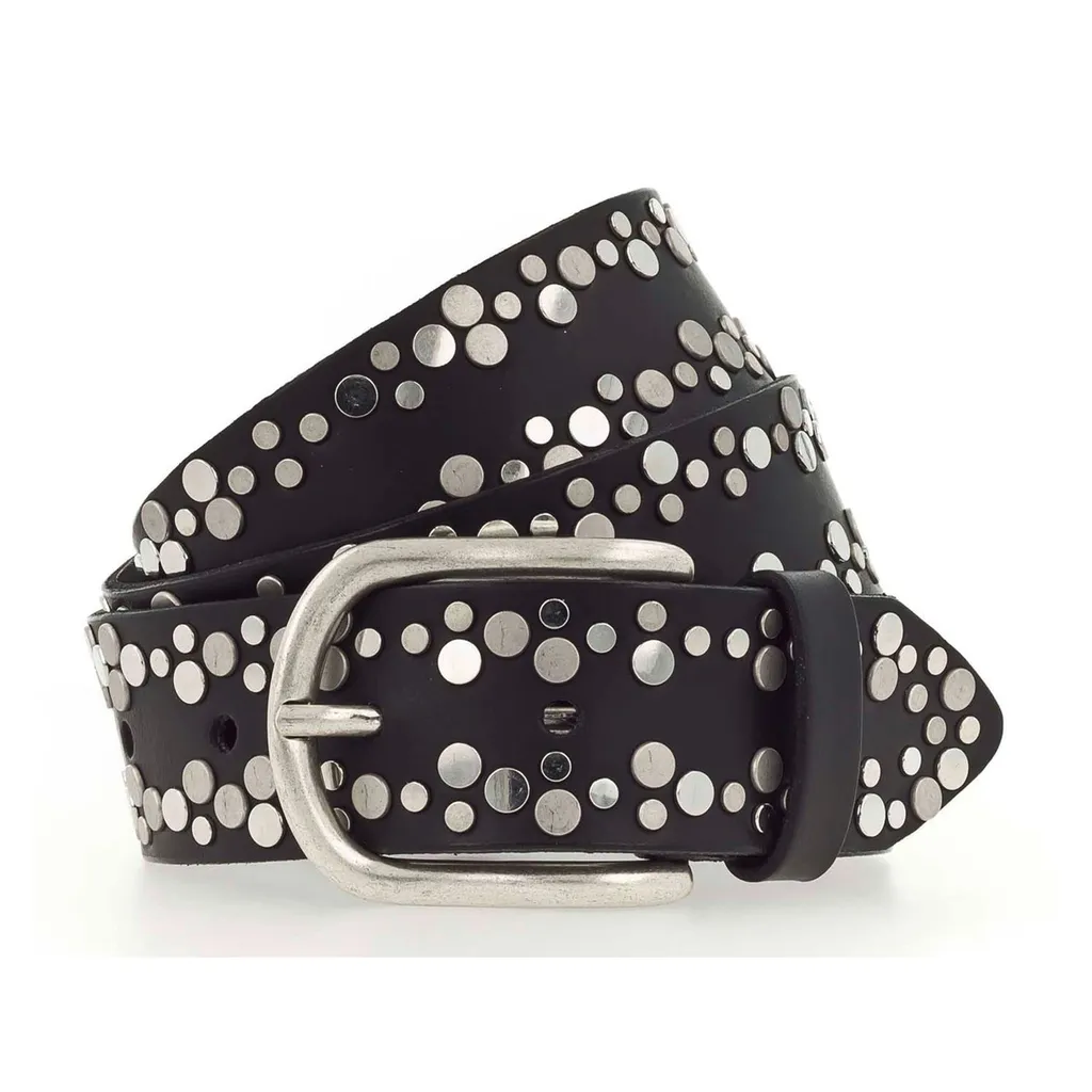 Cintura Vanzetti 35mm W95 Pelle Nera | Regalo Ideale per Uomo