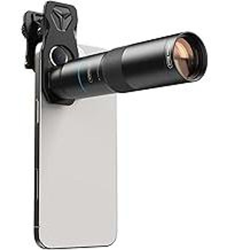 Evil Eye TeleMacro Pro 10X Teleobjektiv für Smartphones, 10X Zoom + 10X Makroobjektiv, Ultraleicht, Mehrschicht & ED-Objektiv, Universalclip, Idea...