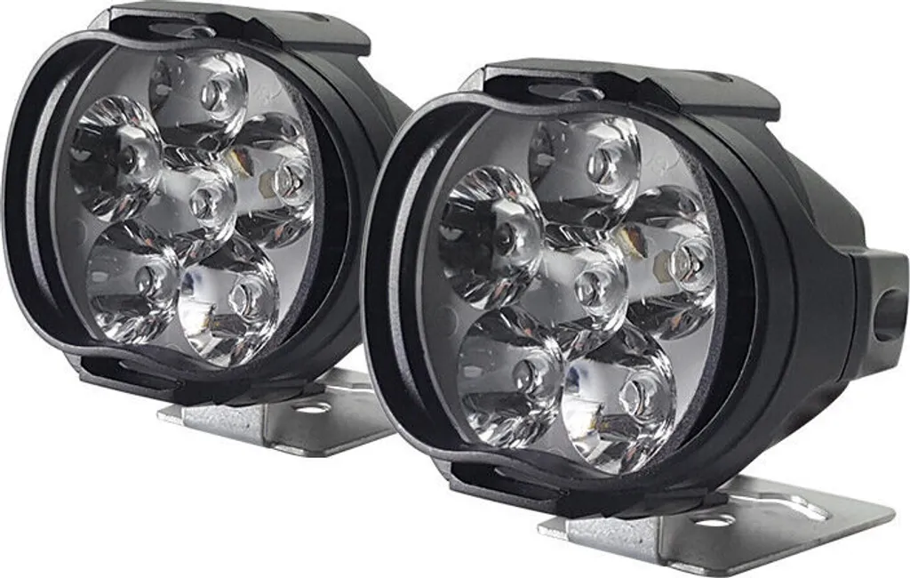 Luci LED Supplementari CNSUNNYLIGHT Moto Scooter 1000Lm Spot Bianco
