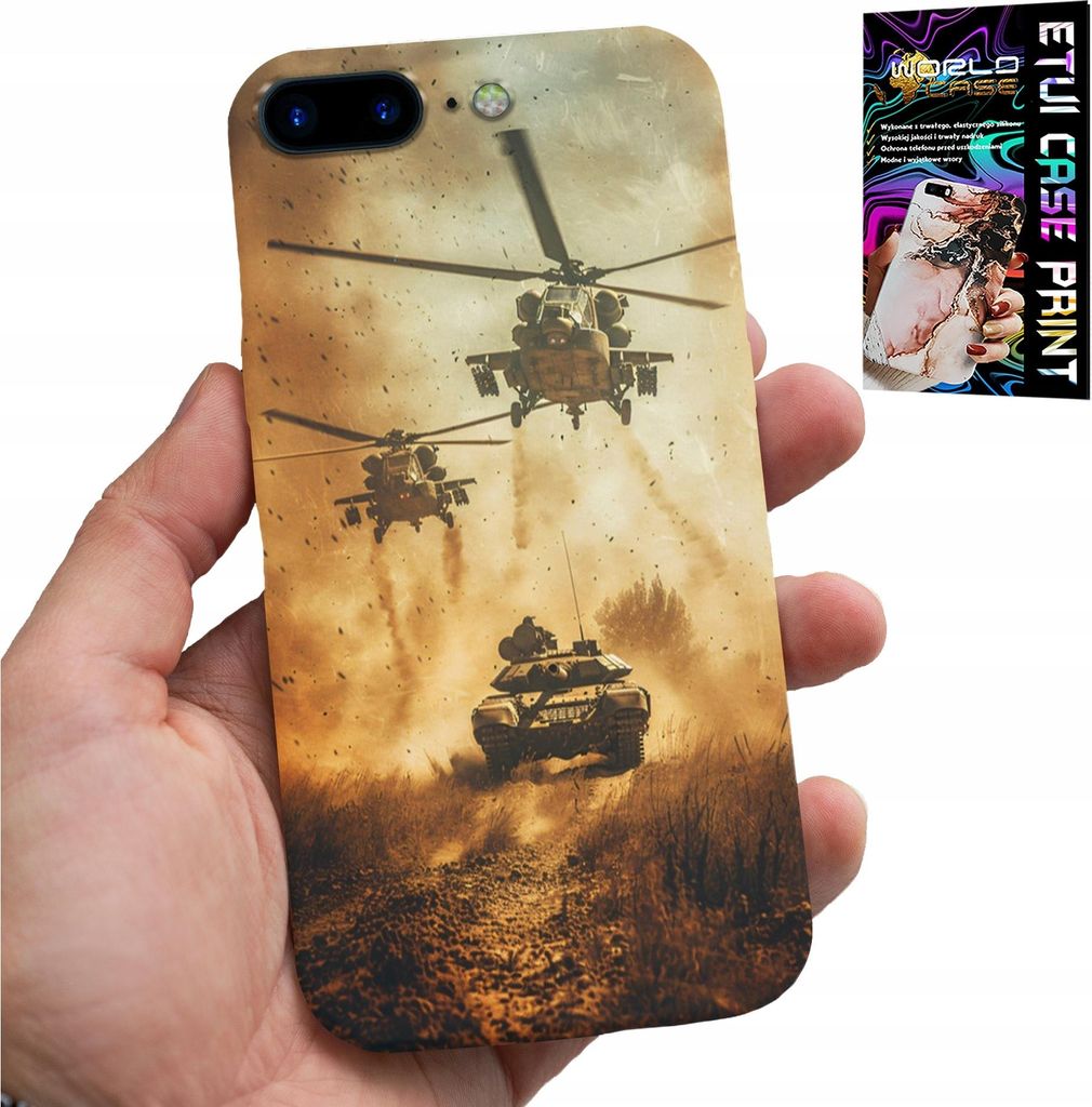 Fall Für Iphone ( 7 Plus ) - Hubschrauber Militär Panzer Militär Fall