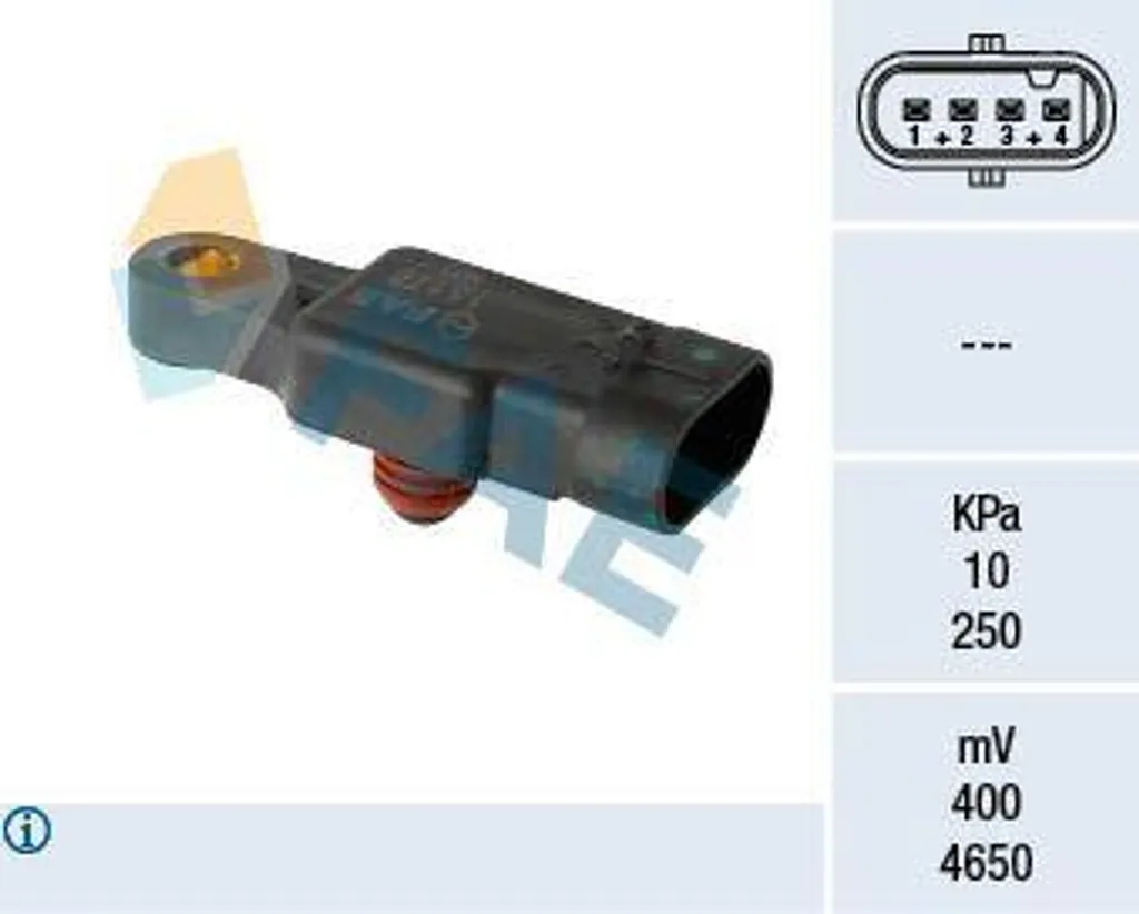 Capteur de suralimentation turbo pour Audi A4 A5 A6 A7 A8 et Porsche Q7
