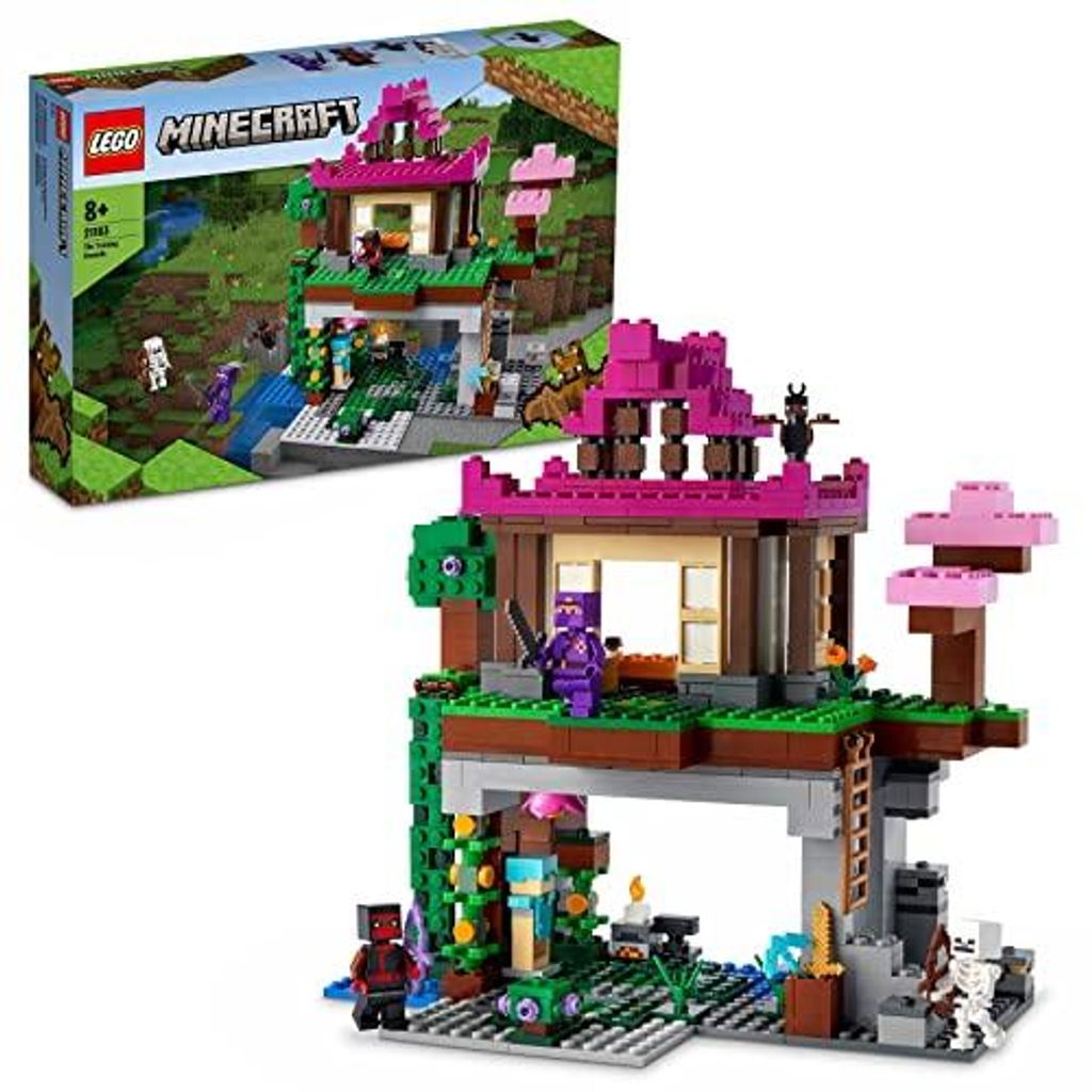 LEGO 21183 Minecraft Trainingsgelände mit Haus & Höhle (8+)