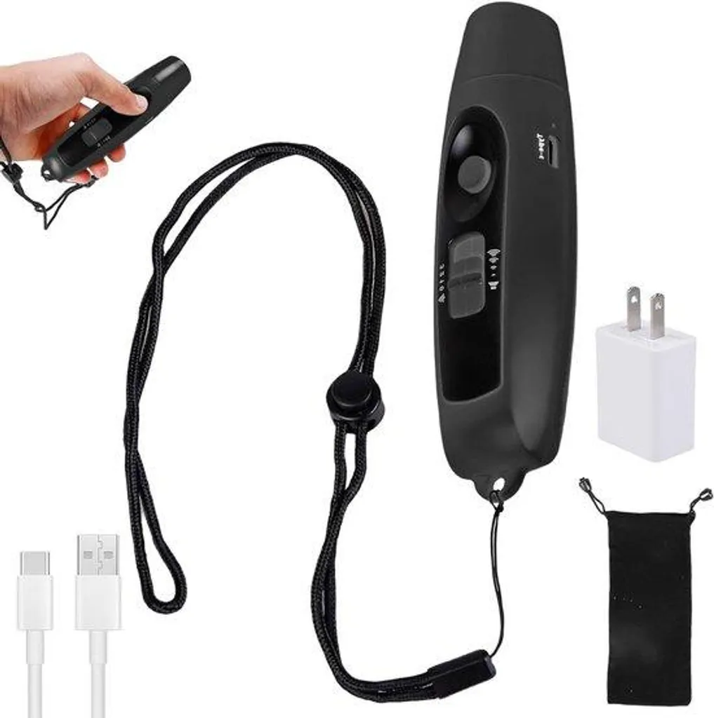 Sifflet Électronique 3 Tonalités Allecto Premium avec Éclairage LED