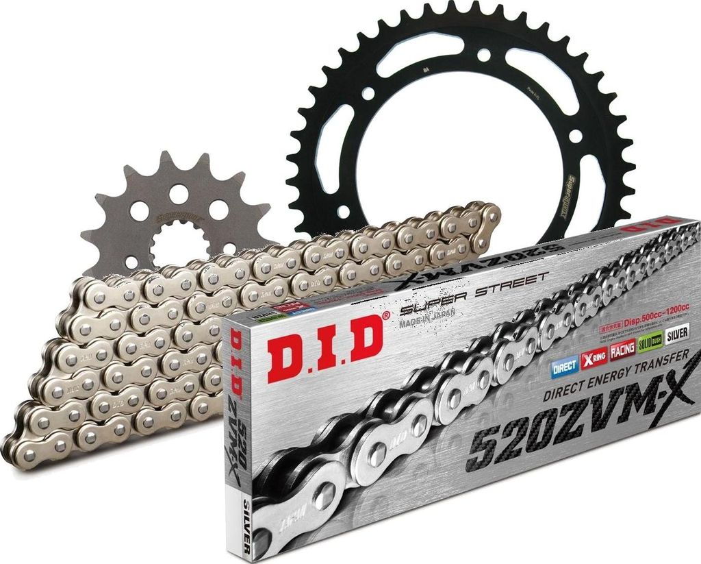 DID Kit Stahl APRILIA Pegaso 650 Factory 07-09 15-44-110 DID520ZVM-X(S&S) Endlos