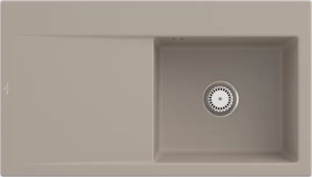 V&B Spüle Subway Style 50 re, m Abl.garn, Hand., Alm. CeramicPlus