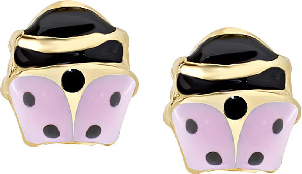 Orecchini Bambino Amen Gold Junior - Design a Bottone Oro Giallo 9kt