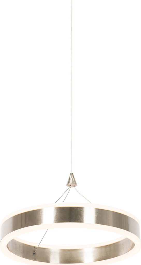 Hängelampe Stahl 30 cm inkl  LED 3 Stufig dimmbar Lyani Produktbild 