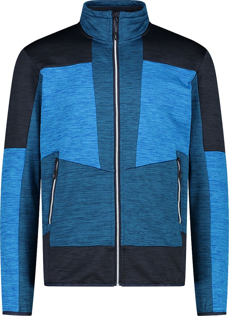 Man Jacket Melange Grid Tech 33G2427 Größe 52 Farbe petrol