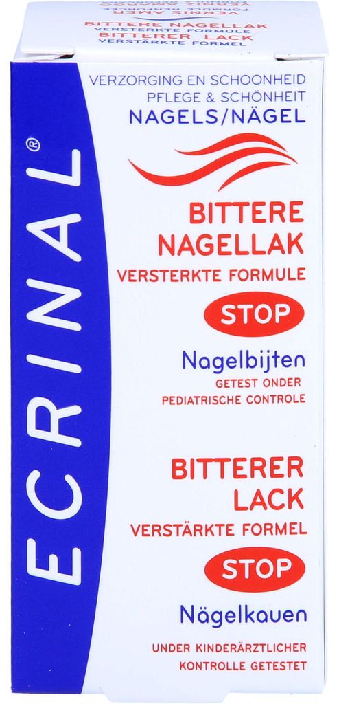 ECRINAL Bitter-Nagellack gegen Nägelkauen, 10 ml Lösung Produktbild 