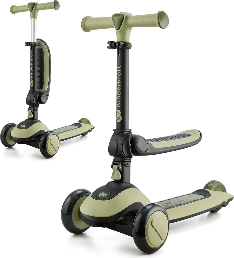Trottinette Enfant Halley Kinderkraft pour Balades et Éveil Moteur