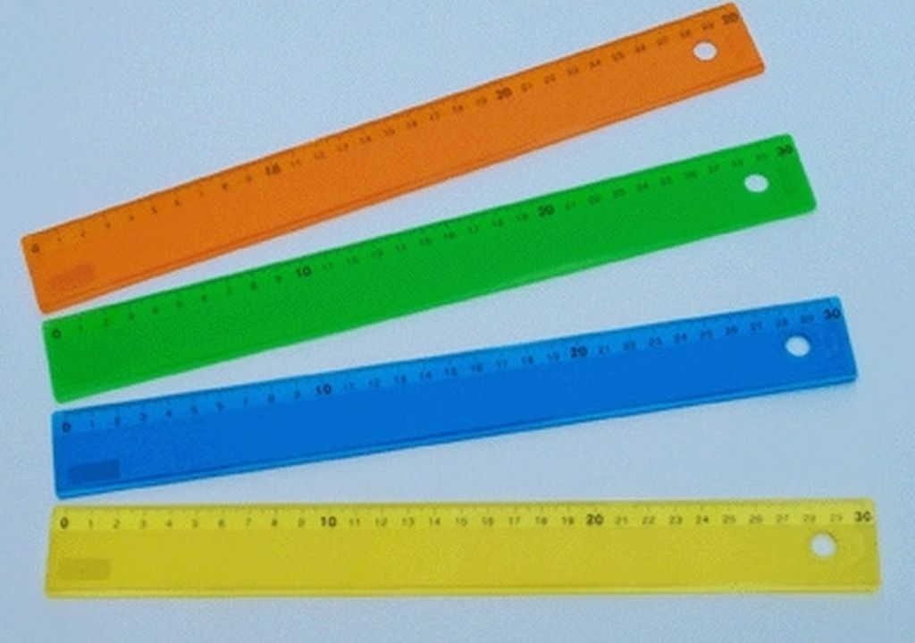 Lineal Ice 30cm farbig sortiert Packung mit 20 Stück